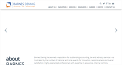 Desktop Screenshot of barnesdennig.com