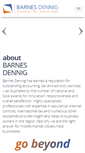 Mobile Screenshot of barnesdennig.com